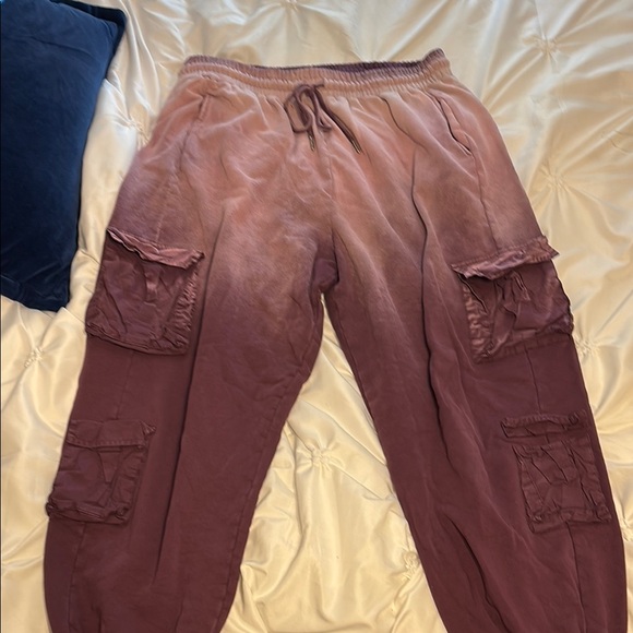 Fashion Nova Plum Joggers - Picture 1 of 2